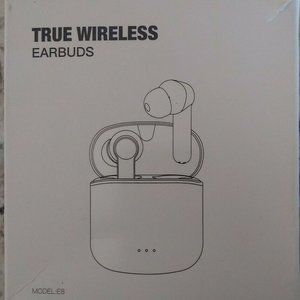 True Wireless Earbuds E8 Bluetooth 5.0 White